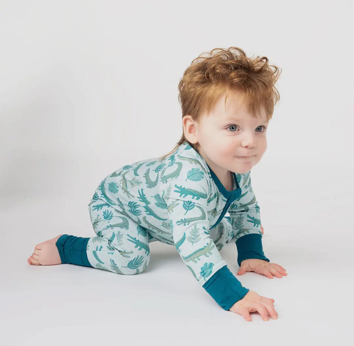 Alligator Convertible Onesie