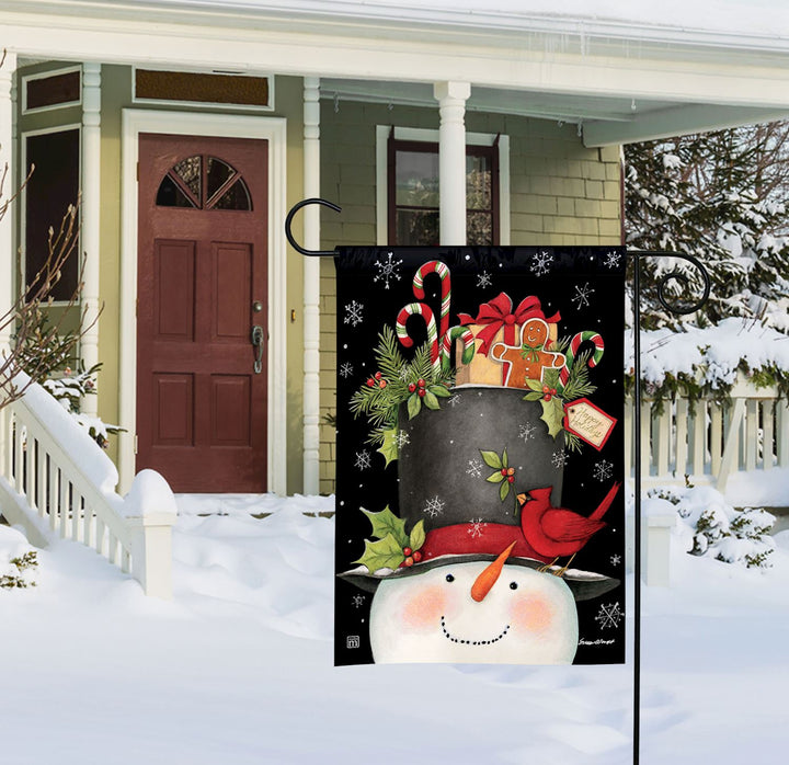 Holiday Hatful Garden Flag