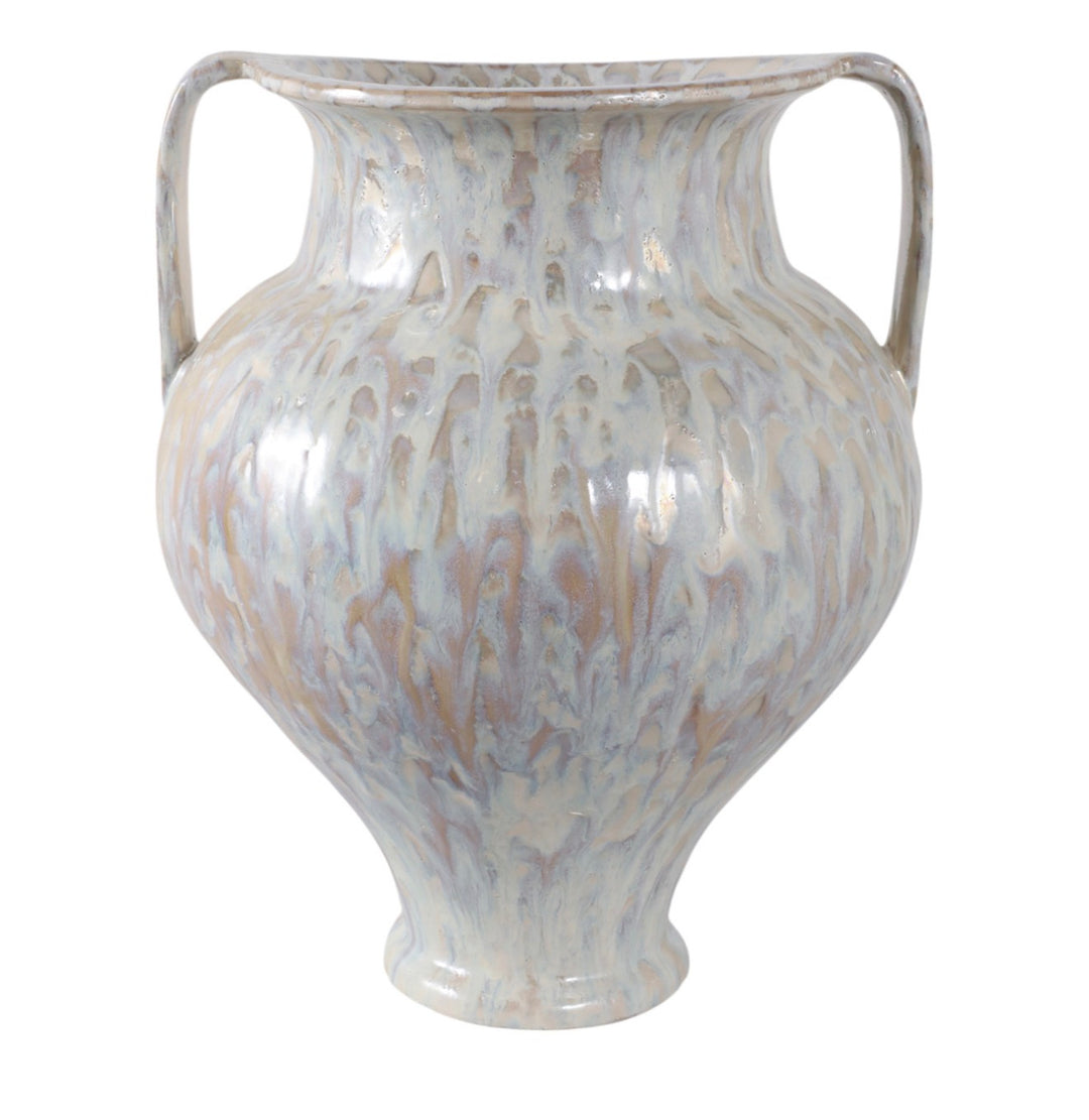 Luma Drift Handled Ceramic Vase