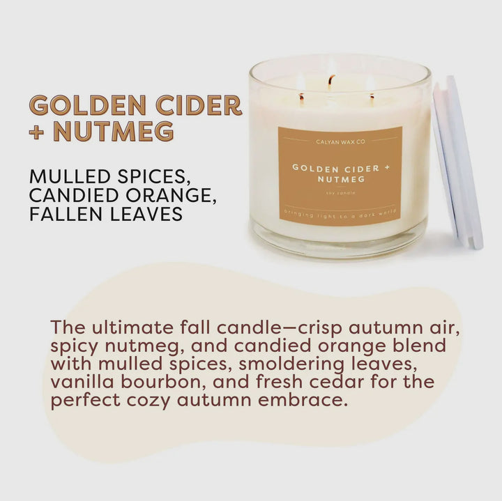 3 Wick Calyan Candle