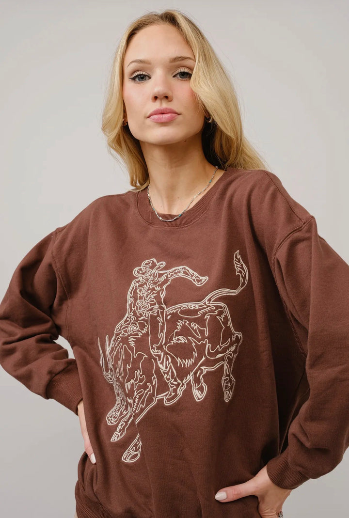 Ride ‘Em Graphic Sweatshirt