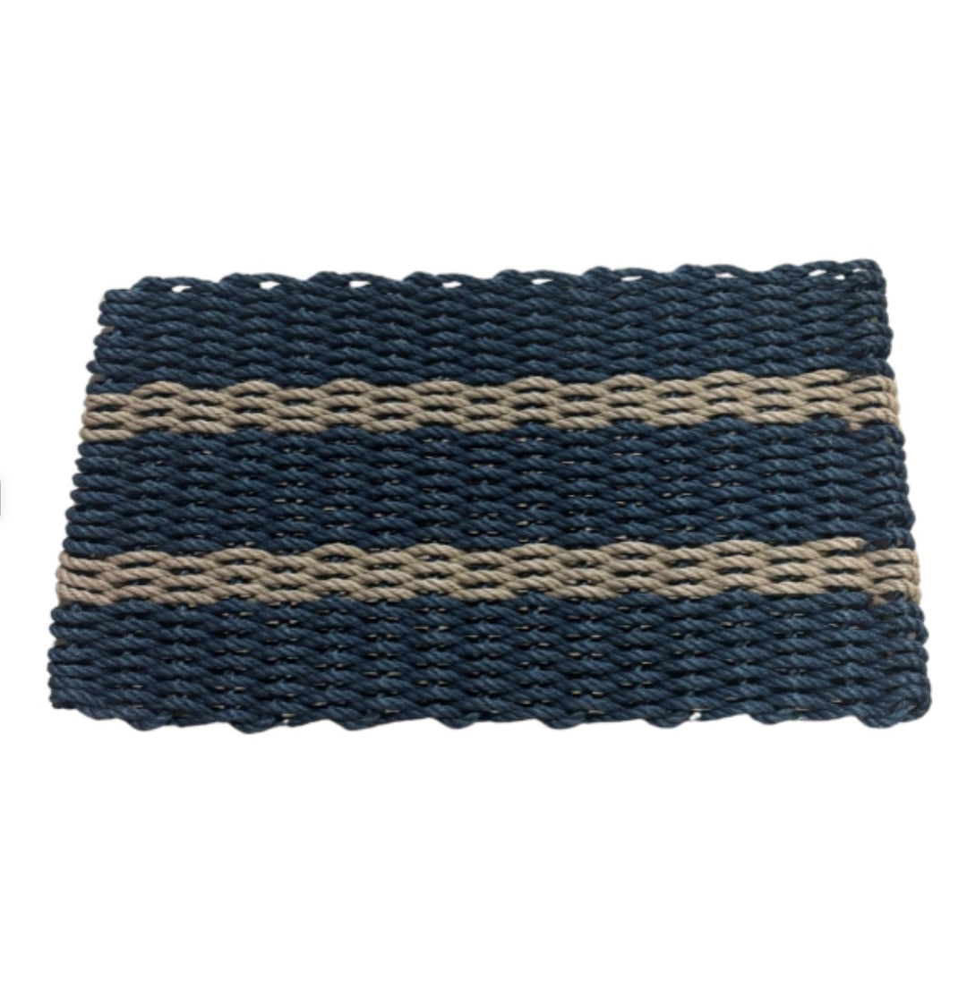 Harbor Stripe Rope Mat
