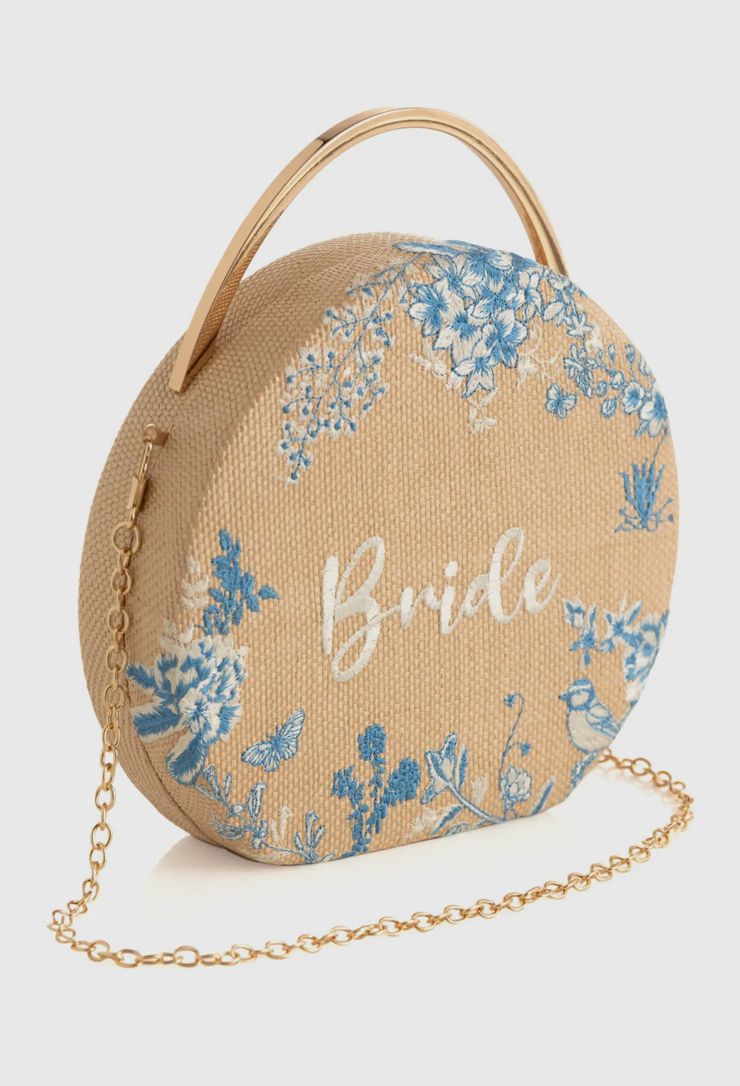 Natural Bride Floral Bag