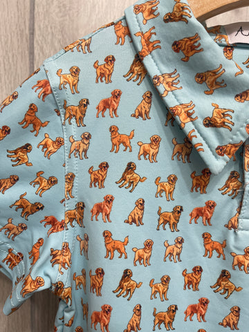 Golden Retriever Kid’s Polo