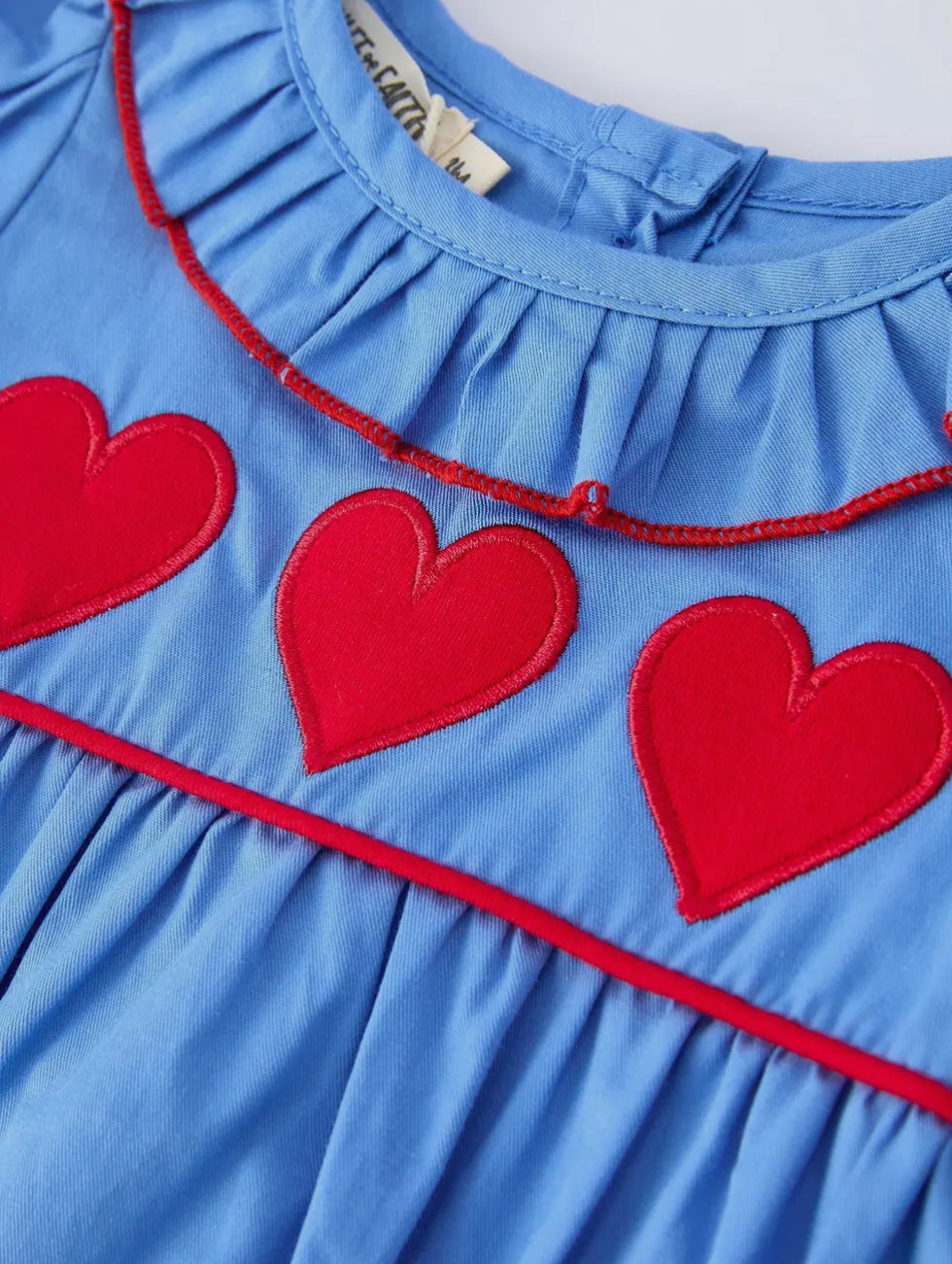 Triple Heart Keepsake Bubble Romper