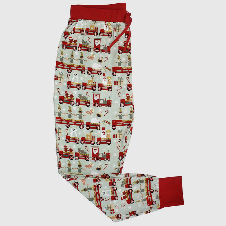 Christmas Train Jogger PJ Pants