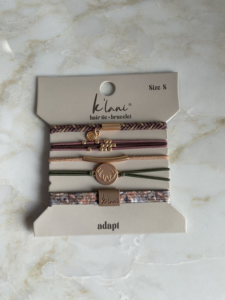 Hair Tie Bracelet Set