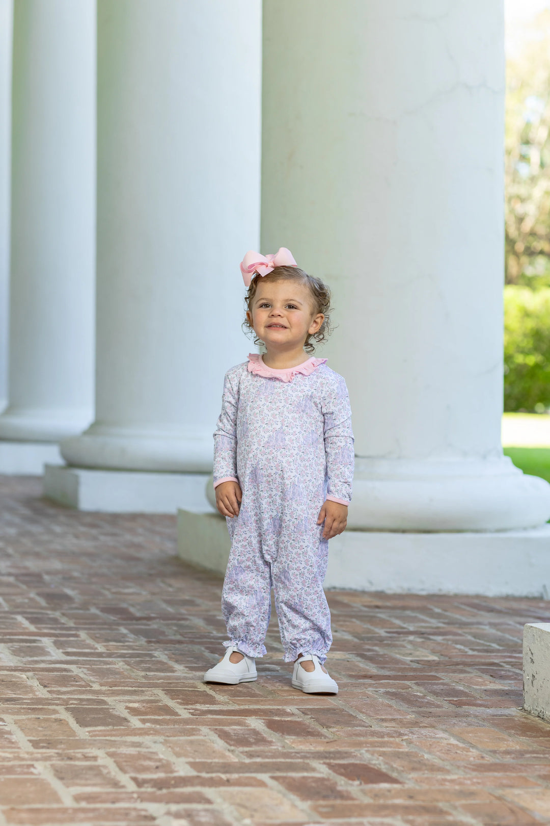 Enchanted Castle Ruffle Romper