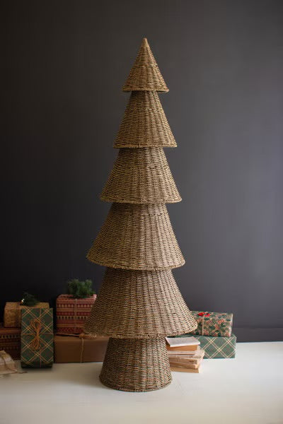 Woodland Woven Vine Christmas Tree