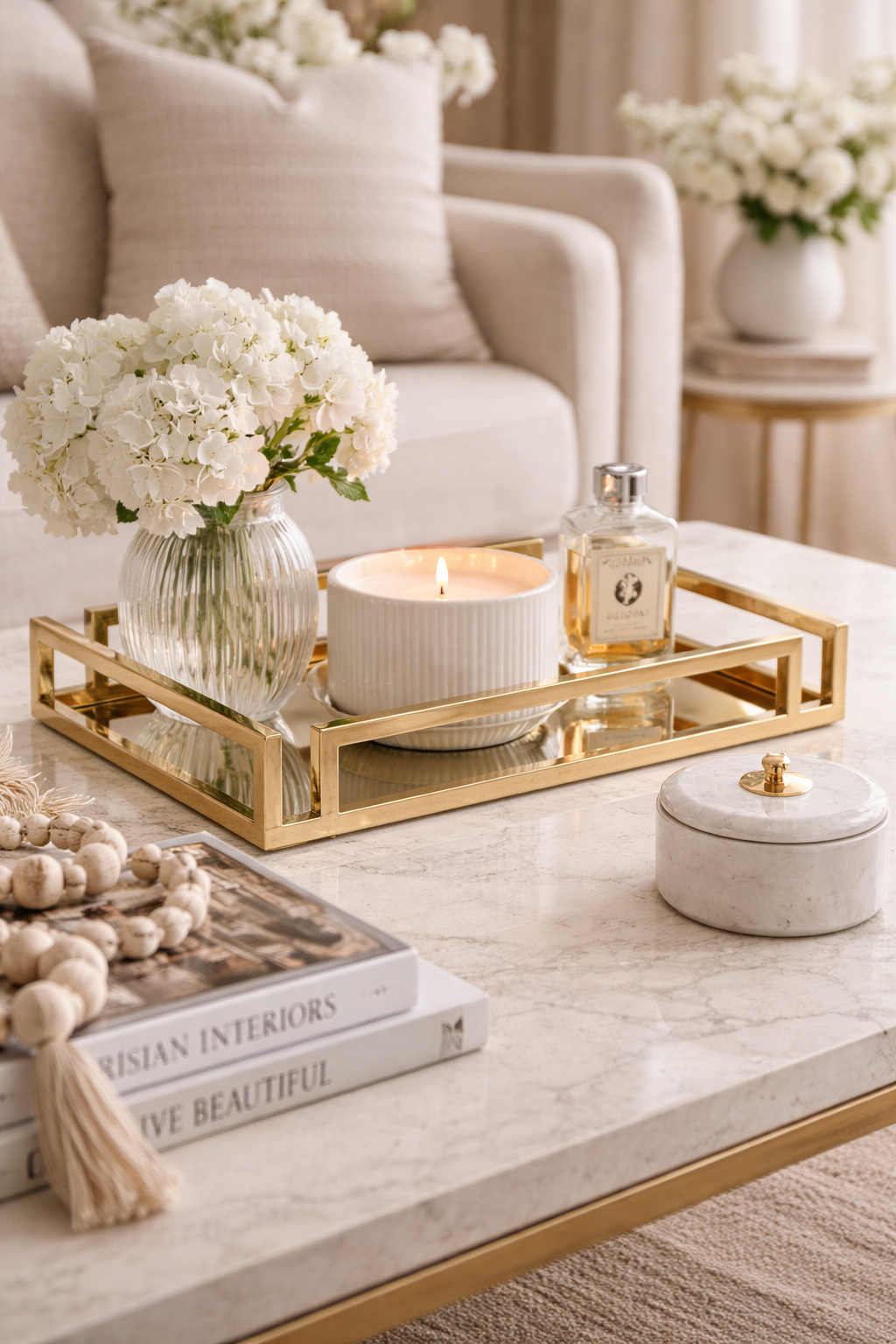 Regency Gold Display Tray