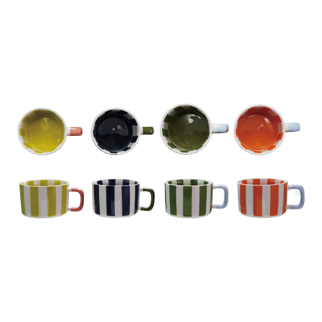 Lake Day Stripe Mug