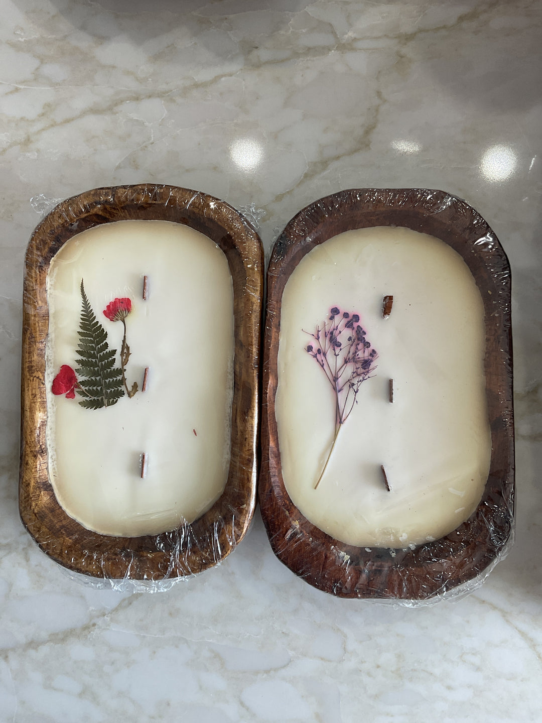 Dough Bowl Hand Poured Candle - Small