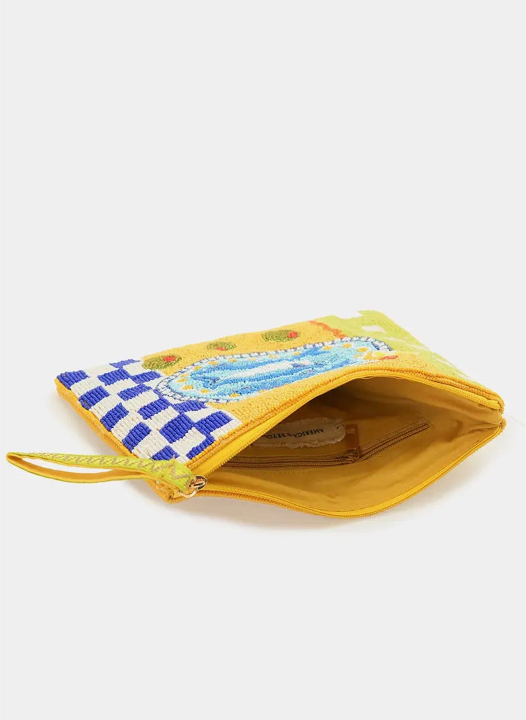Mediterranean Sardine Beaded Wristlet