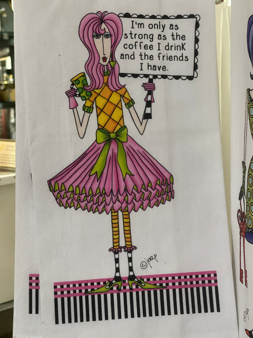 Only As Strong Tea Towel