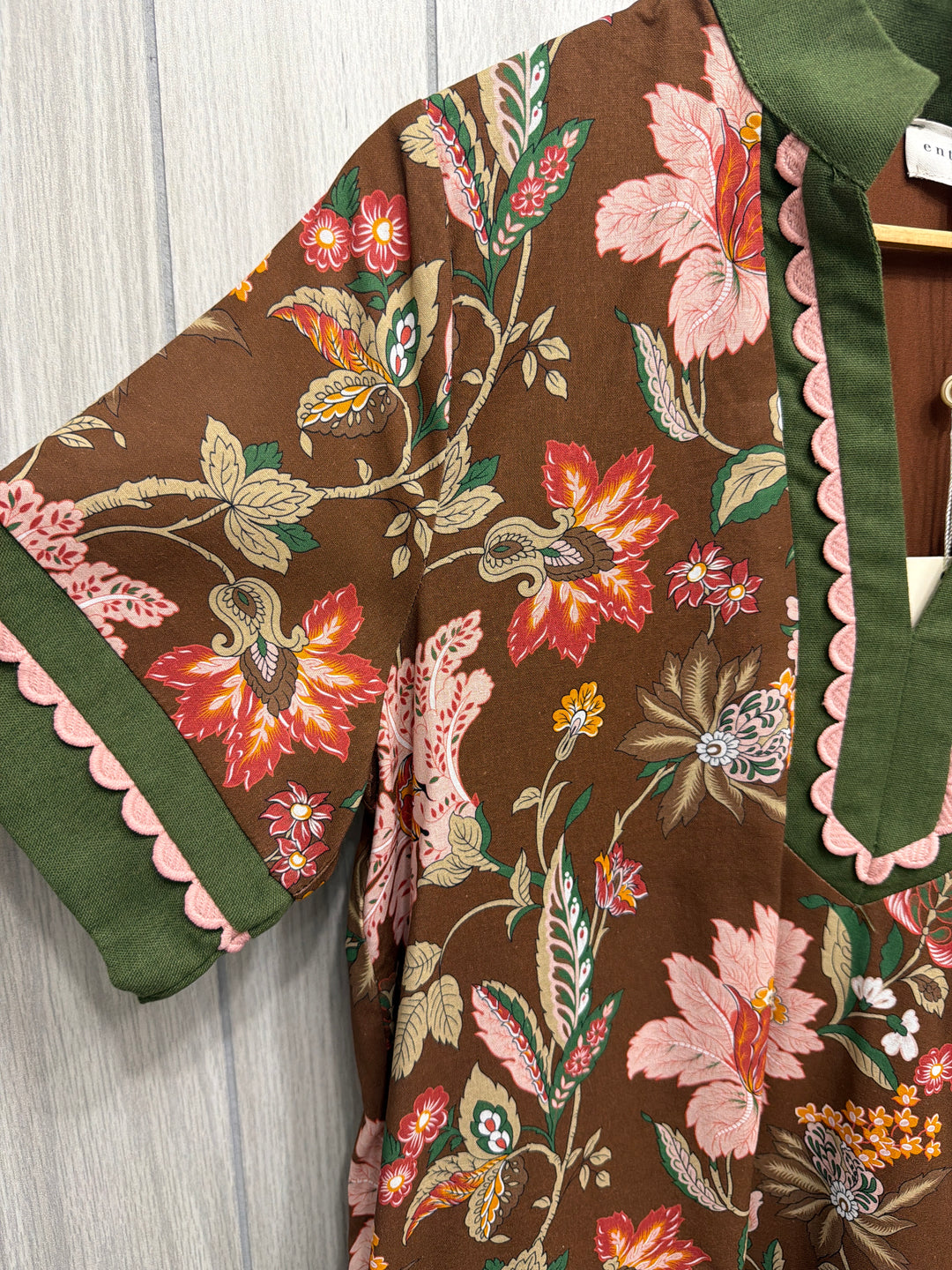 Harvest Blooms Tunic Dress