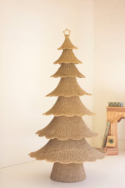Grand Woven Vine Christmas Tree