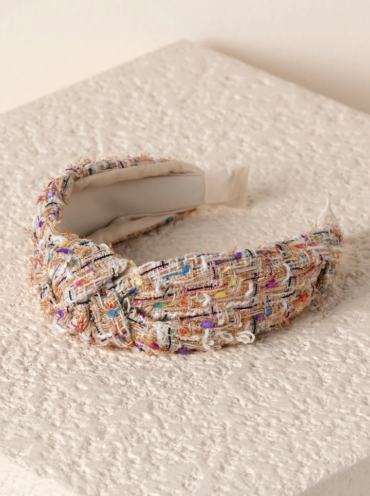 Boucle Knotted Headband
