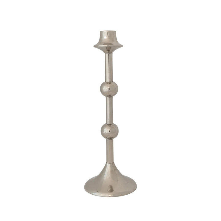 Sleek Sphere Taper Candle Sticks