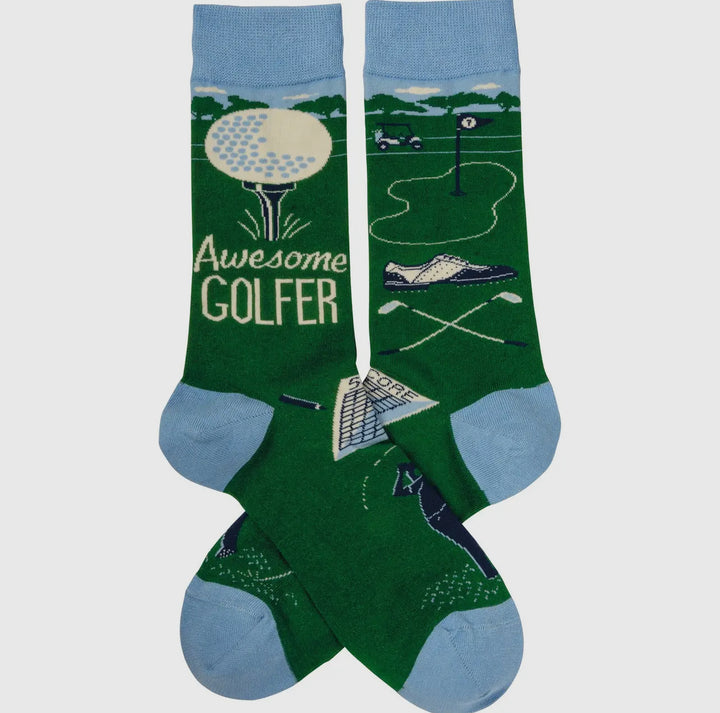 Awesome Golfer Socks