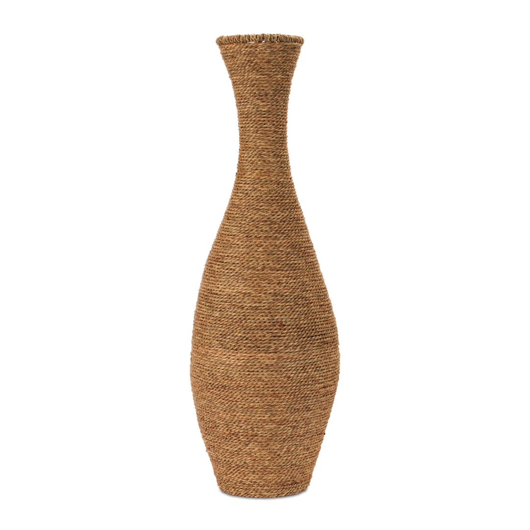 Seagrass Silhouette Floor Vase