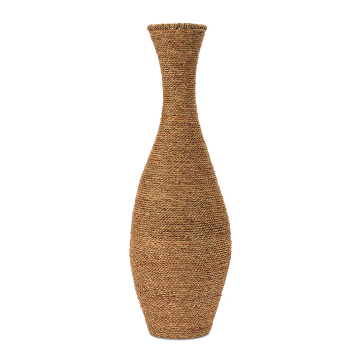 Seagrass Silhouette Floor Vase