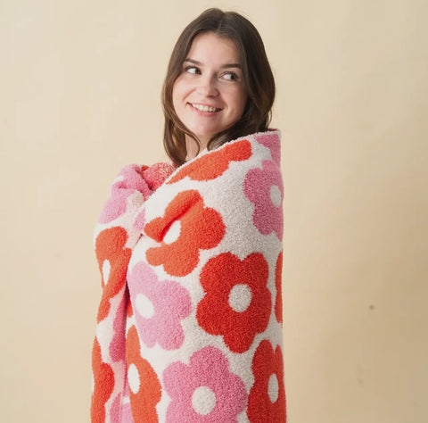 Love Bug Floral Luxe Blanket