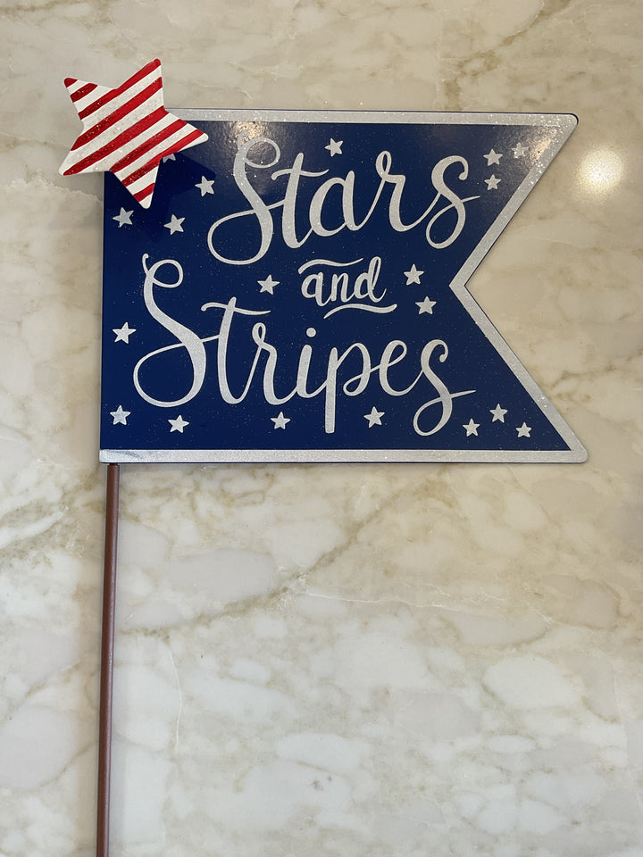 USA & Stars & Stripes Pennants