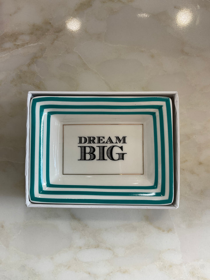 Petite Sayings Porcelain Trinket Tray