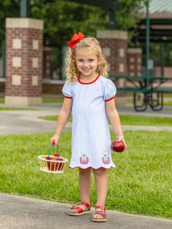 Apple Orchard Gingham Dress