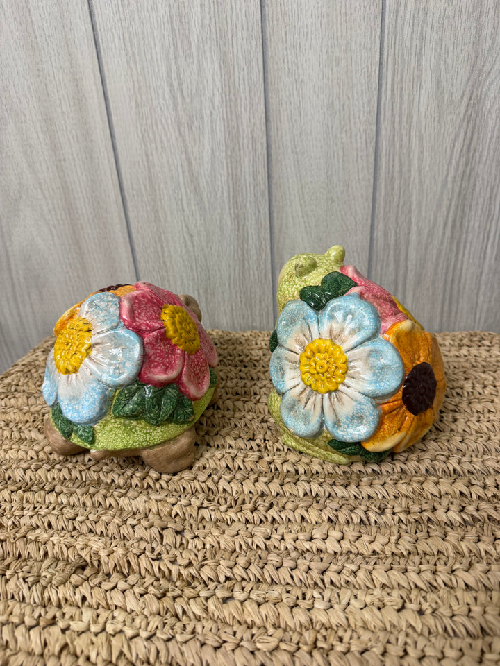 Blossom Garden Frog & Turtle