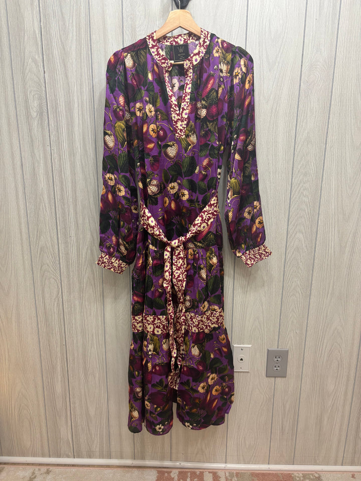 Blackberry Harvest Drop Waist Dress