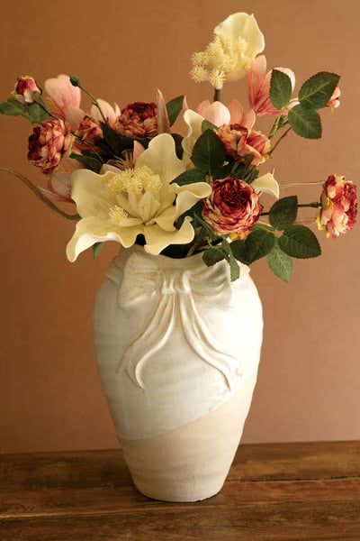 The Bow Grace Ceramic Vase