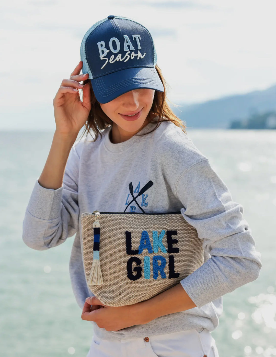 Lake Girl Zip Pouch