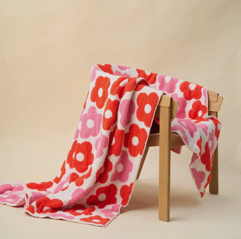 Love Bug Floral Luxe Blanket