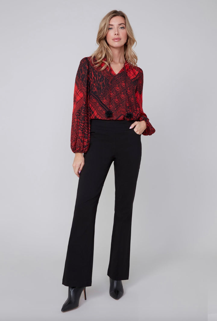 Renuar Perfect Fit Bootcut Pant – Black