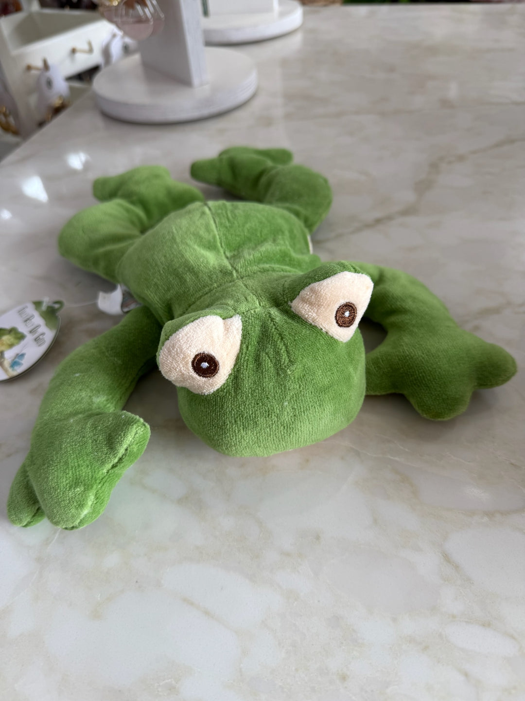 Hoppy Days Plush Frog