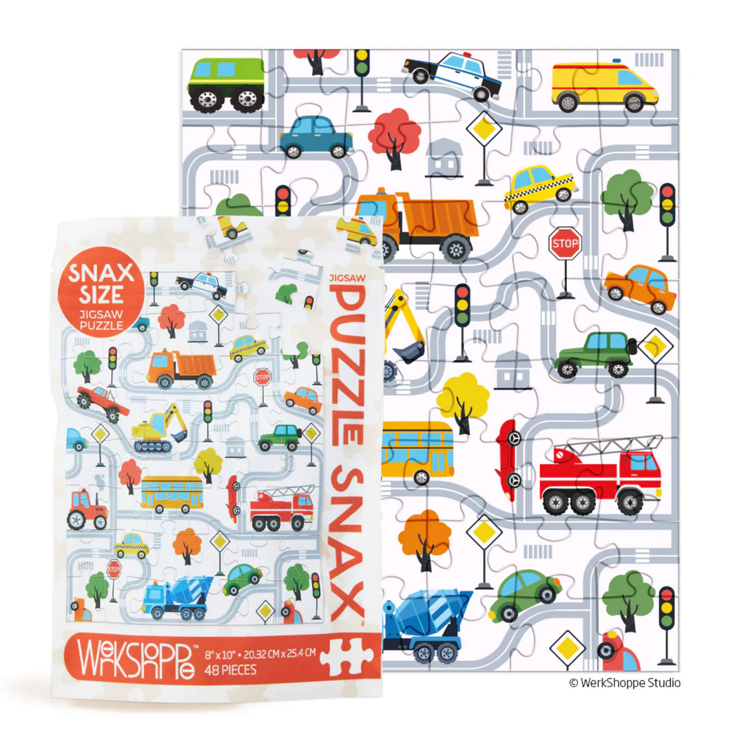 Snax Size City Streets Puzzle