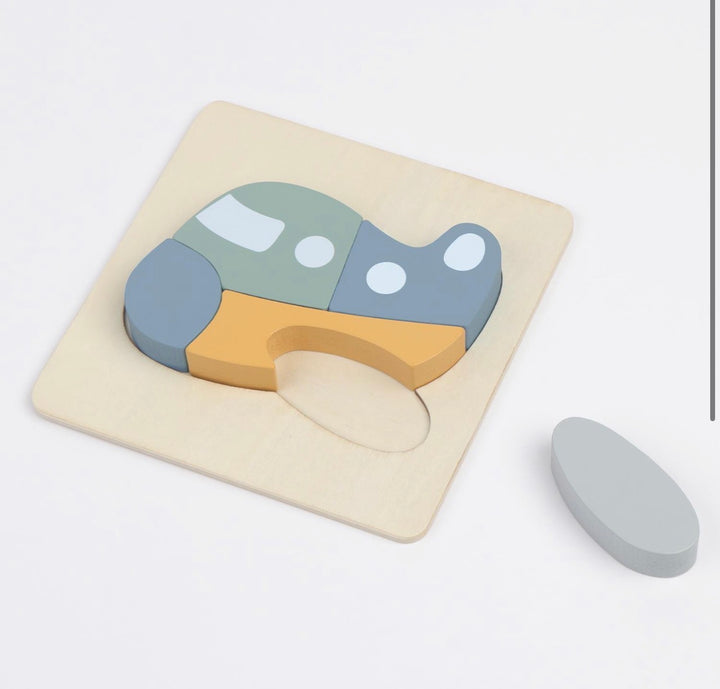 Wooden Vehicle Chunky Puzzle