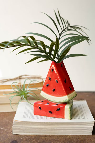 Watermelon Slice Bud Vase