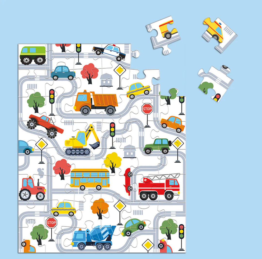Snax Size City Streets Puzzle