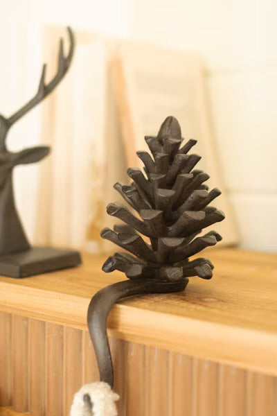 Woodland Pinecone Stocking Holder