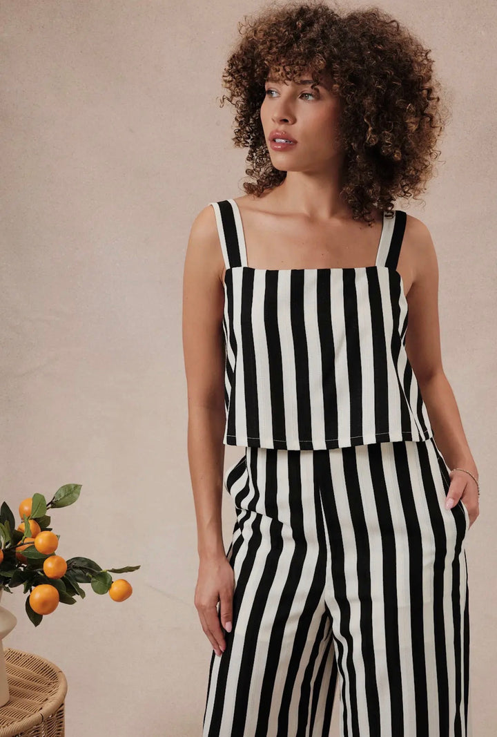 Boardwalk Stripe Jumpsuit