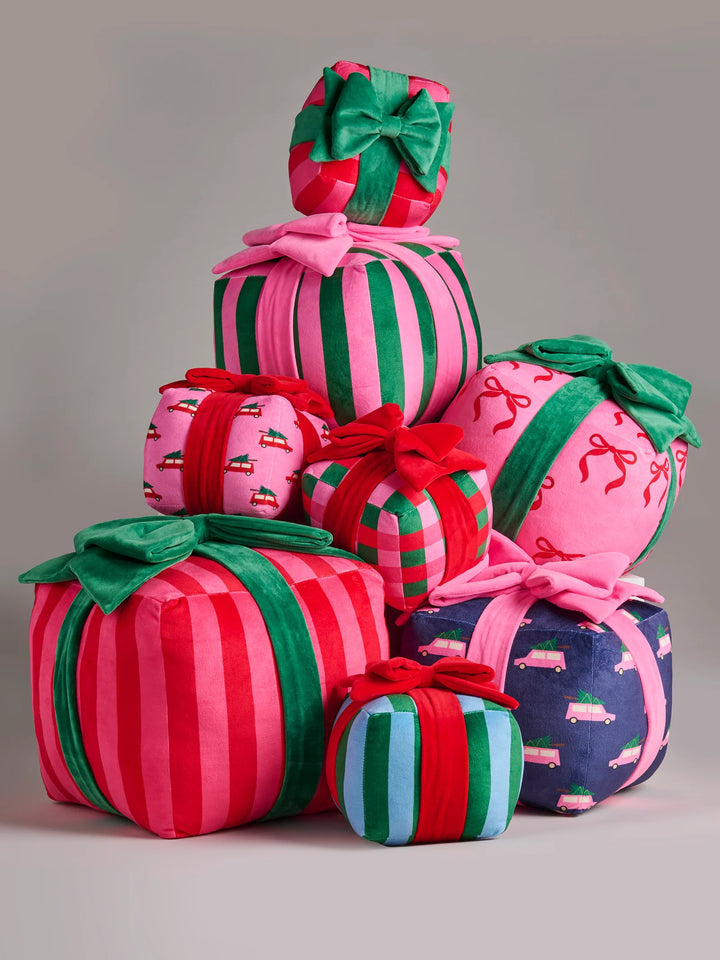 Holiday Gift Box Pillows