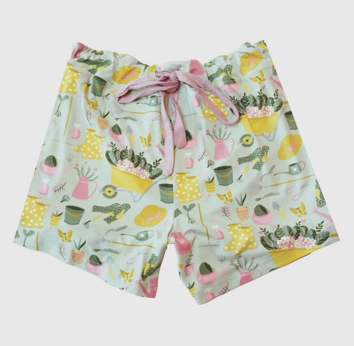 Garden Girl PJ Shorts