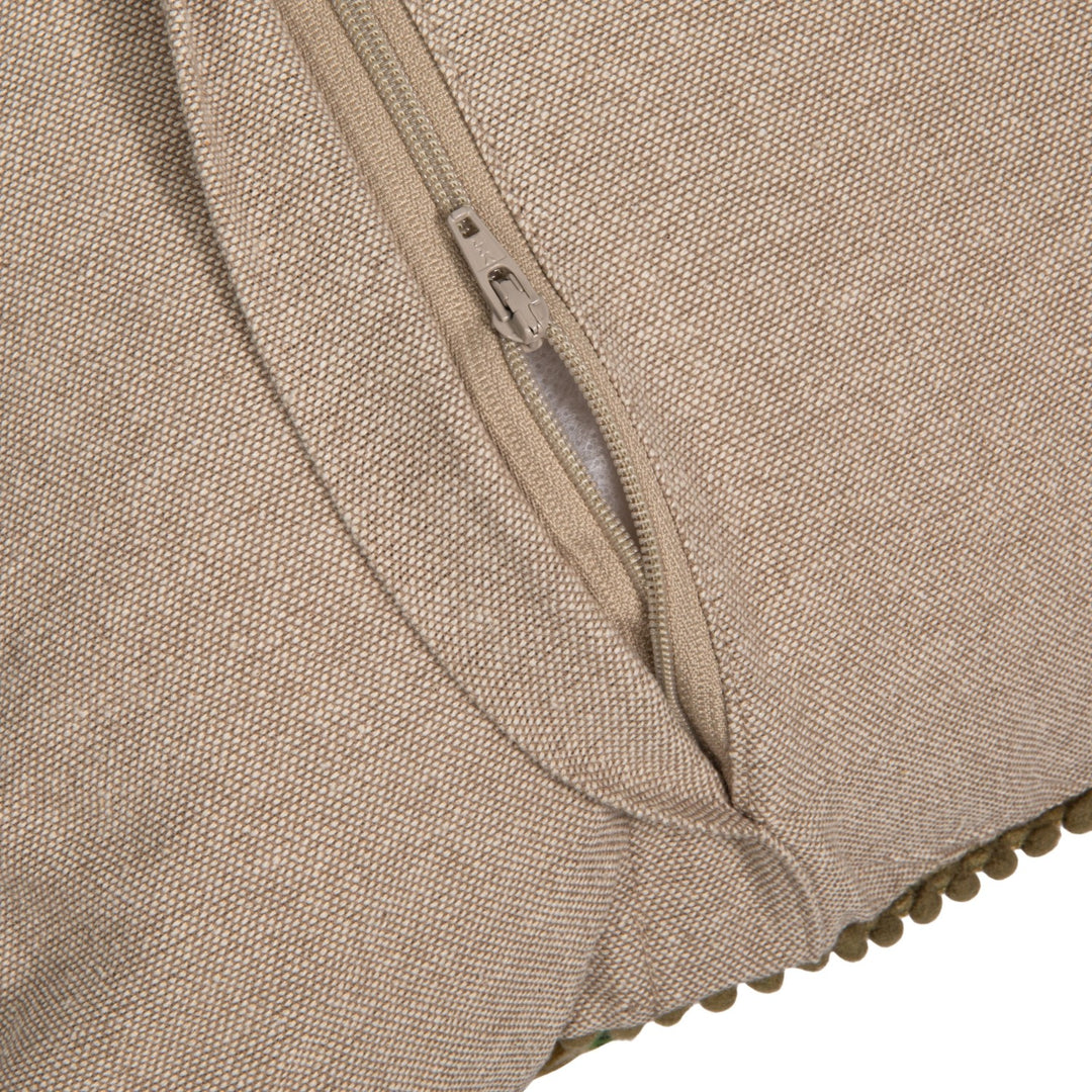 Golden Garden Velvet Pillow