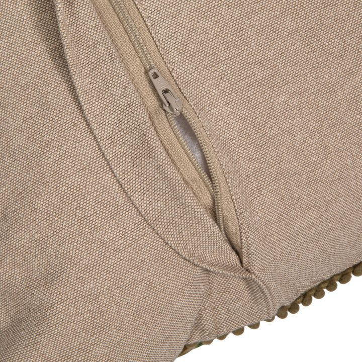 Golden Garden Velvet Pillow