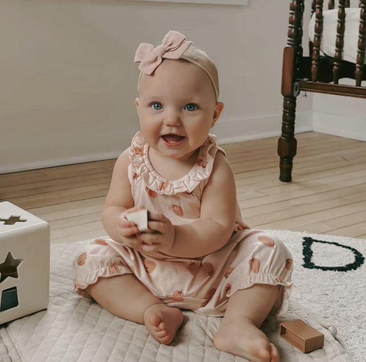 Strawberry Bubble Romper