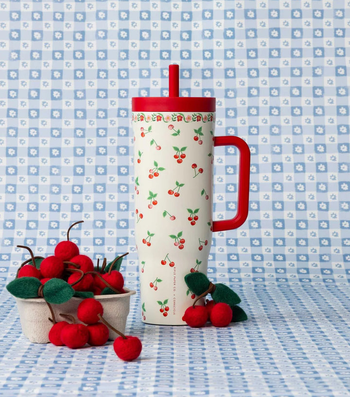 Sweet Cherry Insulated Tumbler - 40oz