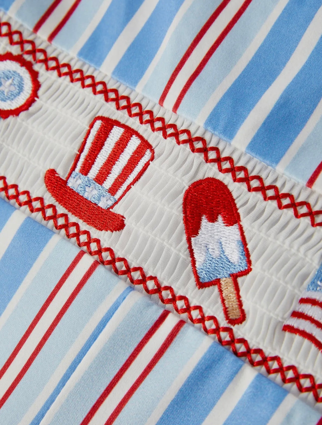 Americana Boys Romper