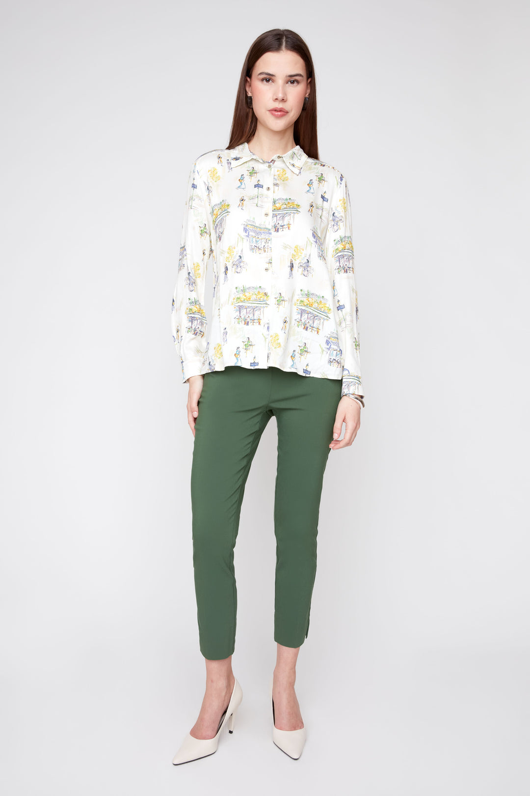 Café Stroll Button-Down